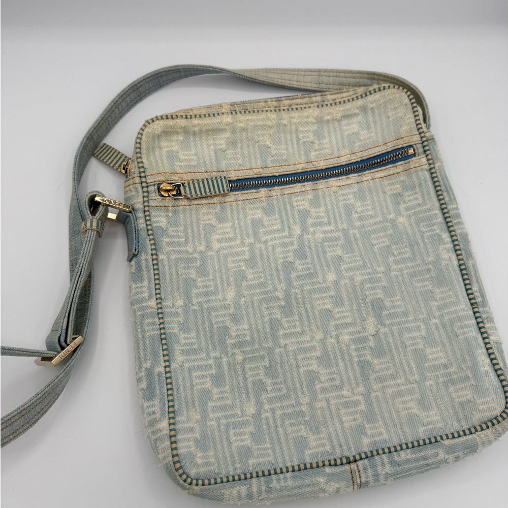 Fendi Denim Crossbody Bag
